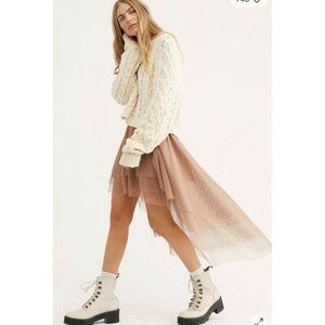 Free People High Low Tulle Skirt